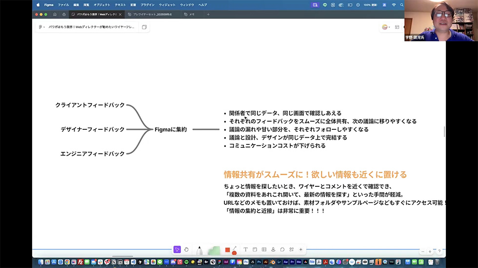 キャプチャ：Figmaの場合の制作フロー