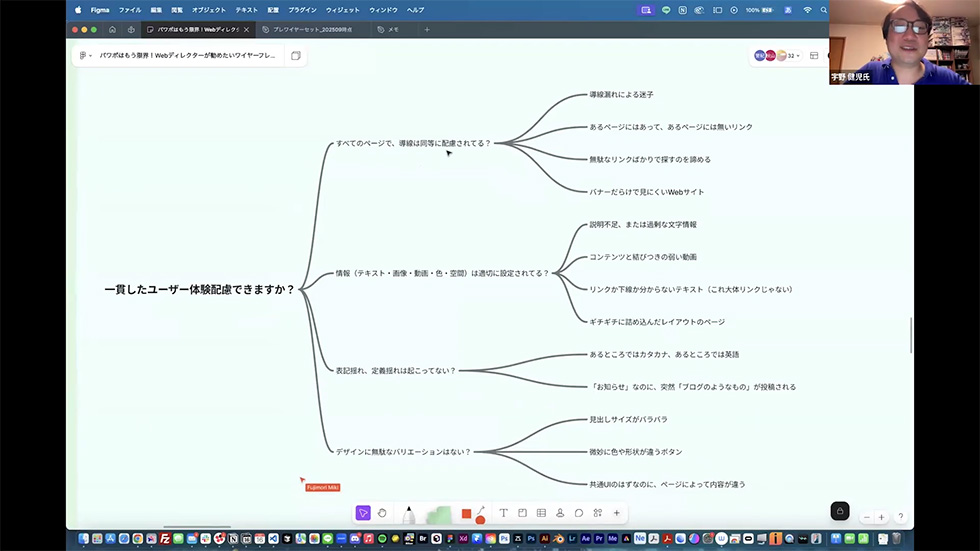 キャプチャ：一貫したユーザー体験に配慮できますか？